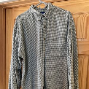 J Crew men’s flannel shirt XL